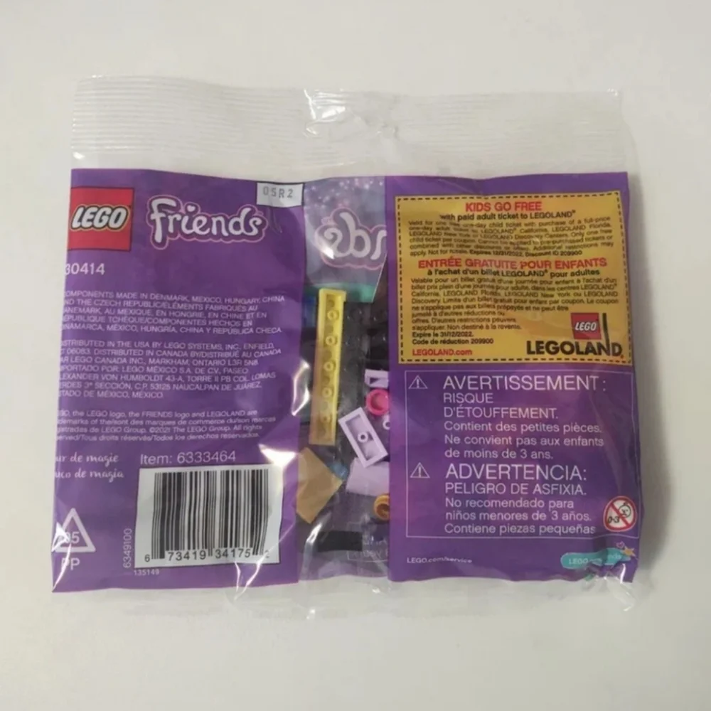 Lego Friends Emma's Magical Box 30414 NWT Building Toy Set